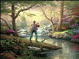 Thomas Kinkade Famous Paintings - It doesn't get much better